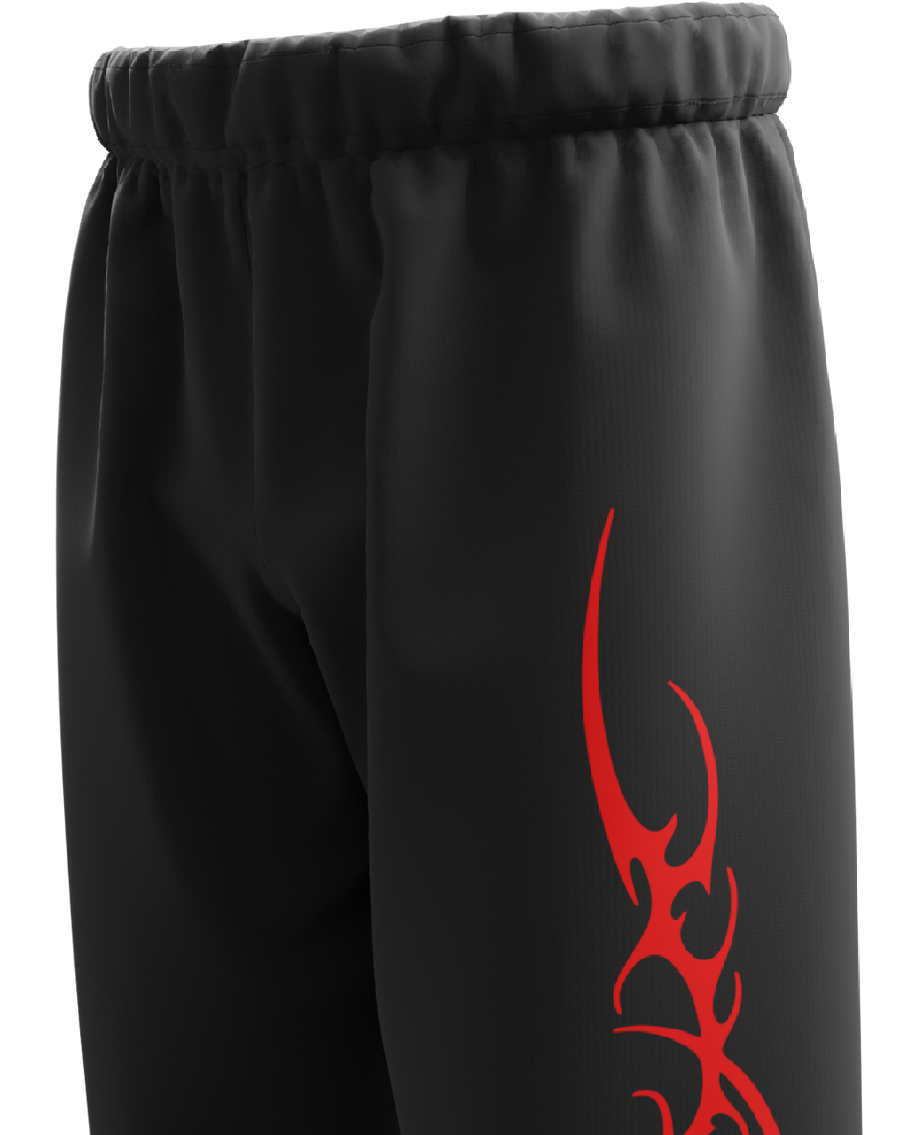 Bloodsigil Black Unisex Straight Fit Baggy Pants