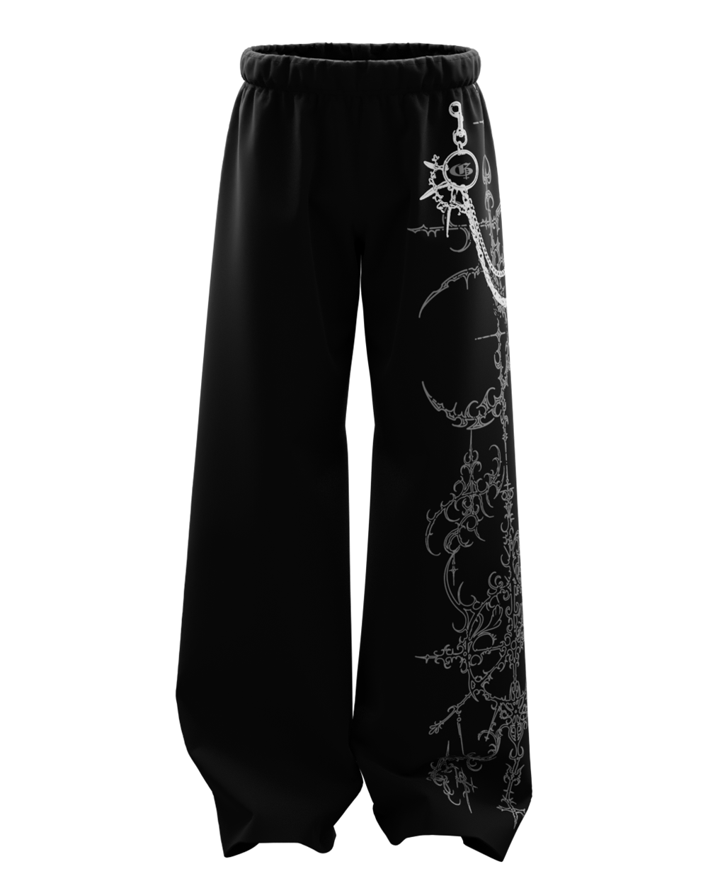 Chainsaw Unisex Straight Fit Baggy Pants