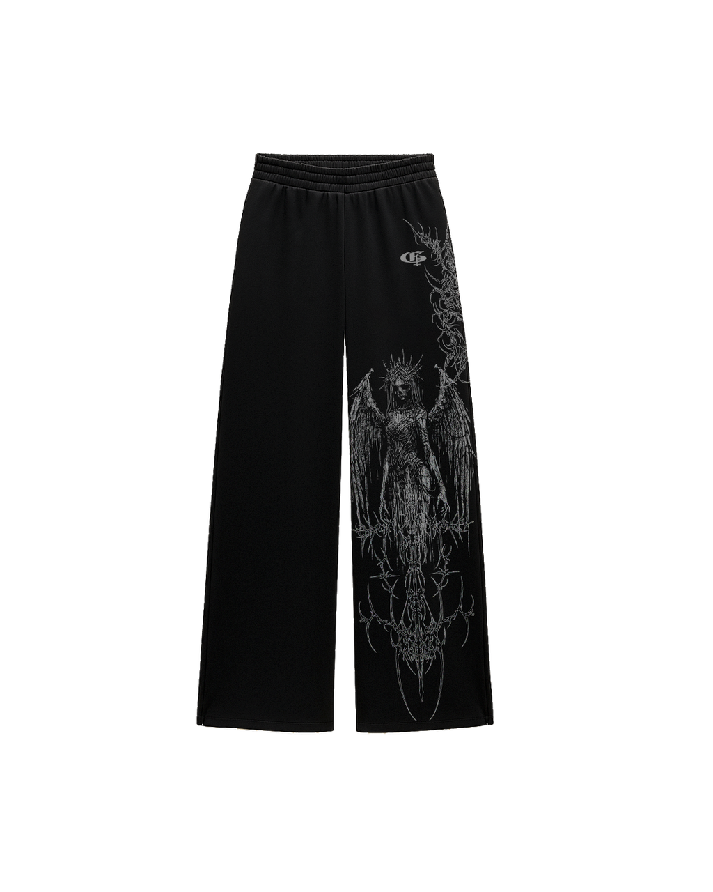 Crown Unisex Straight Fit Baggy Pants