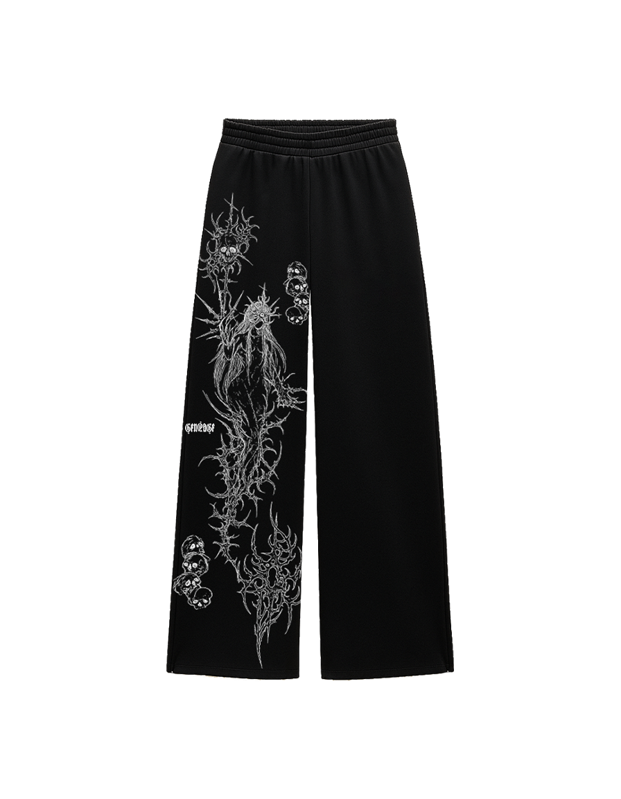 Decay Unisex Straight Fit Baggy Pants