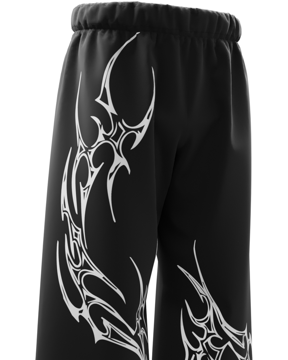 Raudra Unisex Straight Fit Baggy Pants