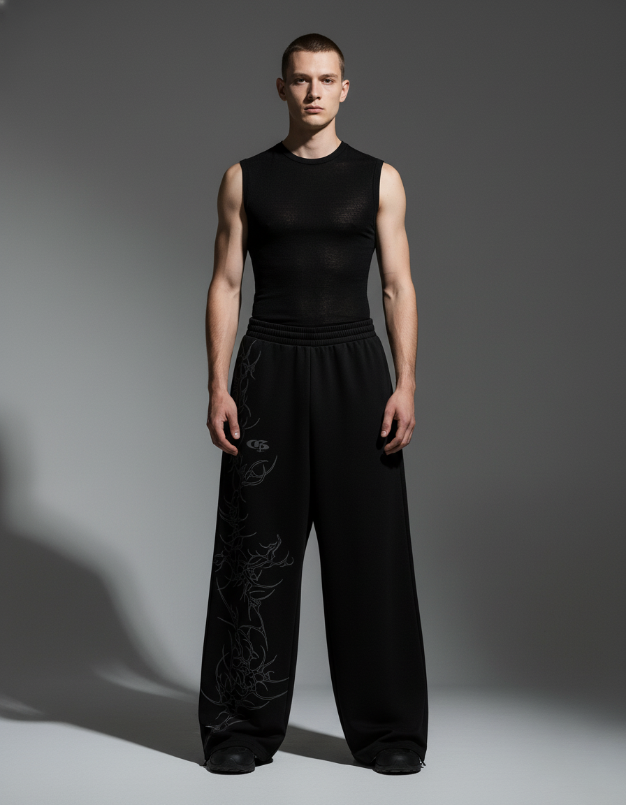 Xyden Unisex Straight Fit Baggy Pants