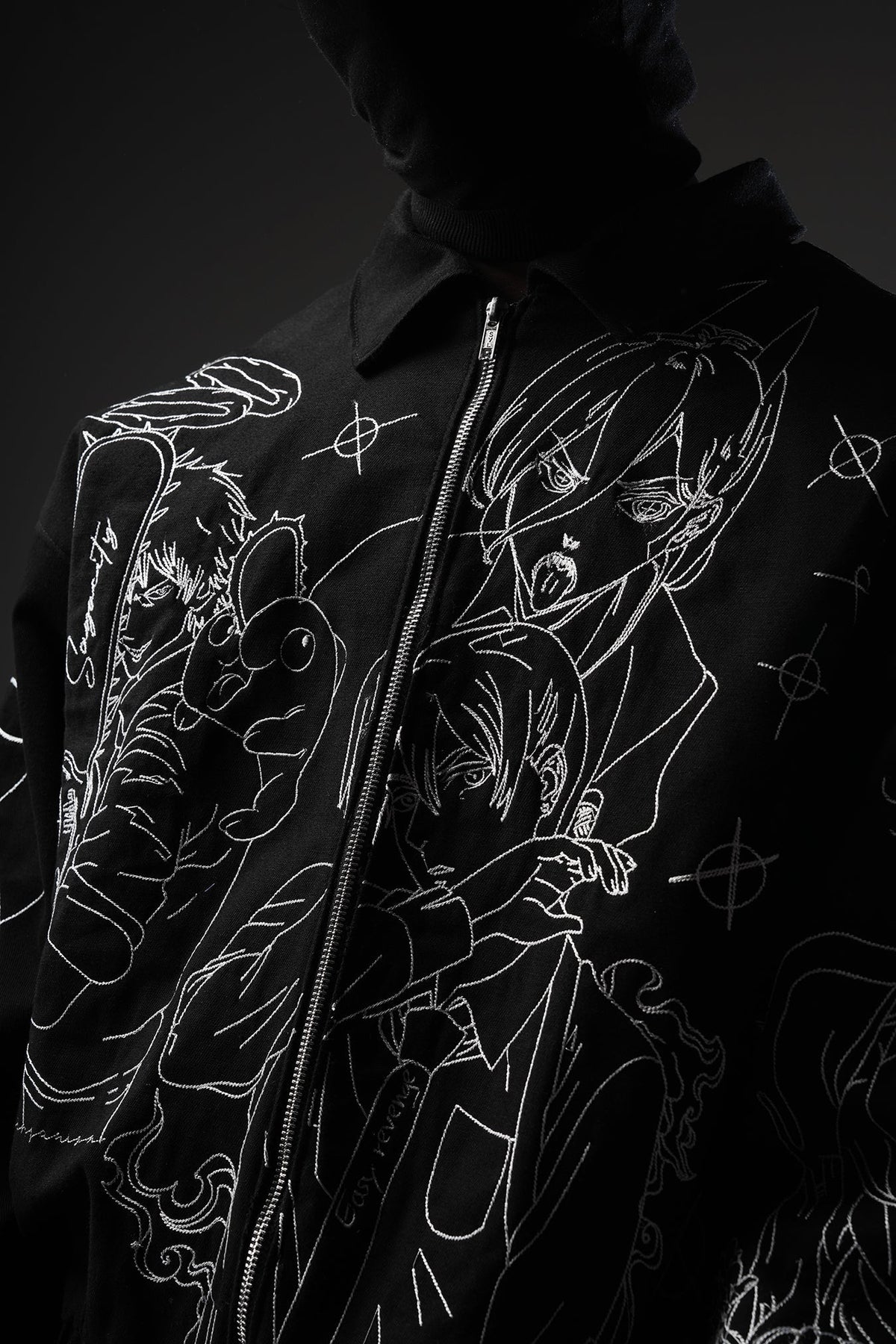 CSMAN - Fully Embroidered Denim Jacket