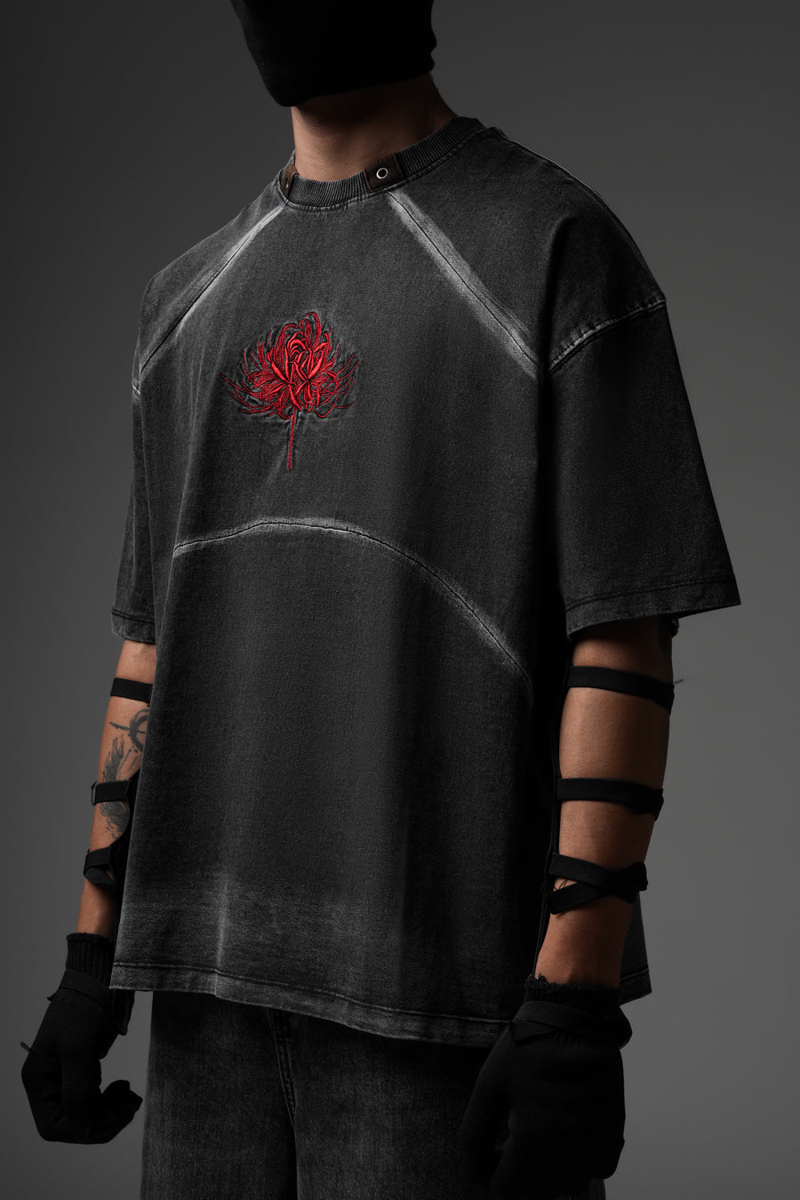 Centebrae - Cut N Stitched Washed Tshirt