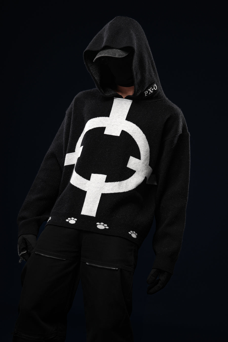Px-0 Knitted Hoodie