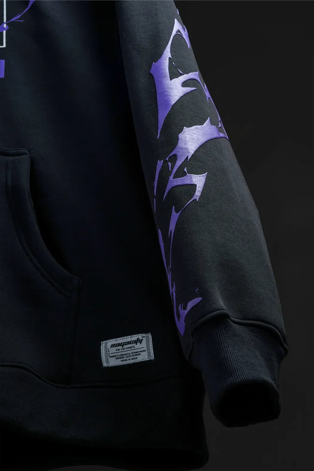 Solo LVLNG VERSION 2 - Anime Oversized Hoodie With Puff Print